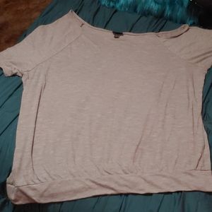 Grey Torrid Off the Shoulder Top